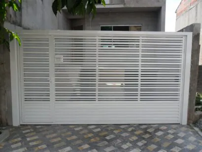 Miniatura do Portão de Alumínio NPLA 09