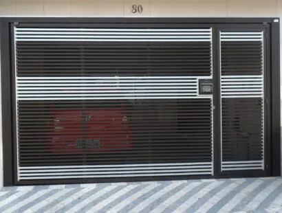 Miniatura do Portão de Alumínio NPLA 15