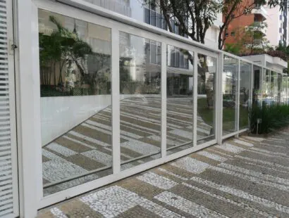 Miniatura do Portão de Alumínio NPLA 20