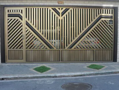 Miniatura do Portão de Alumínio NPLA 21