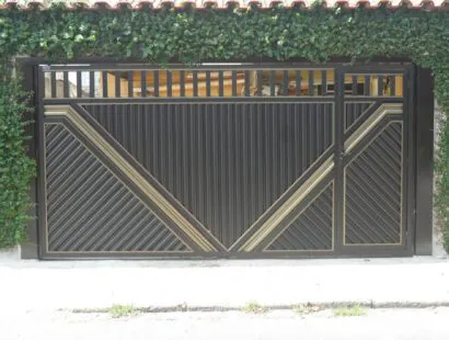 Miniatura do Portão de Alumínio NPLA 24