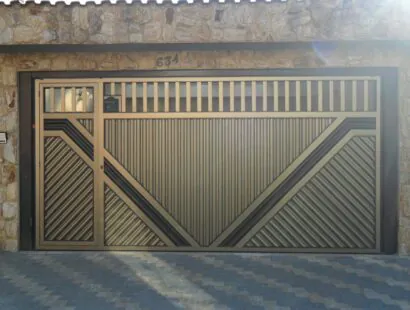 Miniatura do Portão de Alumínio NPLA 19